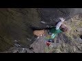 Ben Bransby 2nd ascent of Baron Greenback E9, Wimberry