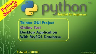 Python Tutorial 28/30: Tkinter Project Part7