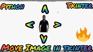 Python Tkinter move images with arrow keys