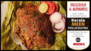 Meen pollichathu | Karimeen pollichathu recipe | fish fry in banana leaf kerala style