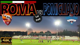 [4K] ROMA 3-0 POMIGLIANO 1st.HALF｜SERIE-A FEM.23-24 MATCHDAY 12 [13/01/2024] ｜南萌華選手フル出場、熊谷紗希選手先発出場