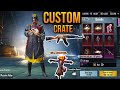 NEW CUSTOM CRATE PUBG MOBILE | AKM HELLFIRE PUBG MOBILE | 1 CUSTOM CRATE OPENING ONLY