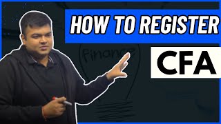 How to register for CFA