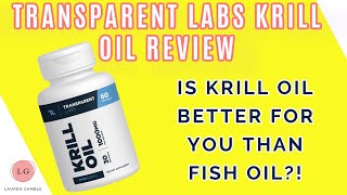 Transparent Labs Krill Oil Review + 20% Off Discount