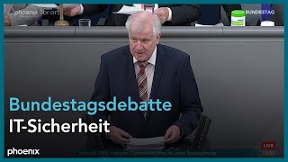 Bundestagsdebatte zur Sicherheit informationstechnischer Systeme am 23.04.21