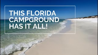 THIS FLORIDA CAMPGROUND HAS IT ALL | Grayton Beach State Park | Florida Beaches | 30A