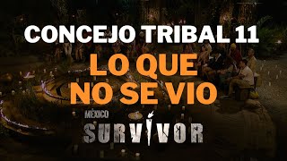 CONTENIDO EXCLUSIVO | Todo lo que no viste del onceavo Concejo Tribal | Survivor