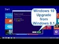 Windows 10 upgrade from Windows 8.1 - Upgrade Windows 8.1 to Windows 10 - Beginners Start to Finish Windows 10 upgrade from Windows 8.1 - Upgrade Windows 8.1 to Windows 10 - Beginners Start to Finish