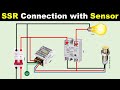 SSR- Solid State Relay Connection with Sensor || SSR wiring connection @TheElectricalGuy