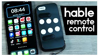 The Hable One - A Braille Inspired Smartphone Remote Controller For The Blind
