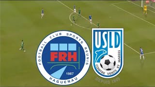 FCSR Haguenau 1-3 USL Dunkerque Résumé du match | Coupe de France 2025