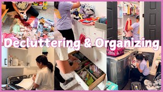 DECLUTTERING \u0026 ORGANIZING