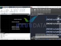 autocad vs zwcad 문자 정렬 기능 비교