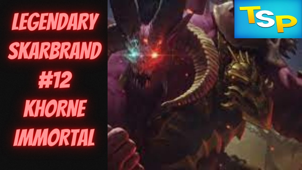 Legendary Skarbrand Immortal Campaign #12 (Khorne) -- Total War ...