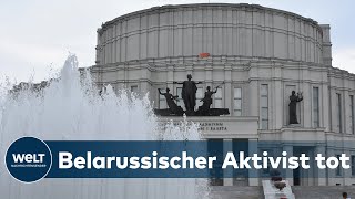 BELARUS: Vermisster Aktivist Schischow tot in Kiew aufgefunden | EILMELDUNG