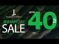 j. fragrances and cosmetics jinnah day sale