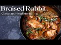 A rabbit dish with beautiful flavors