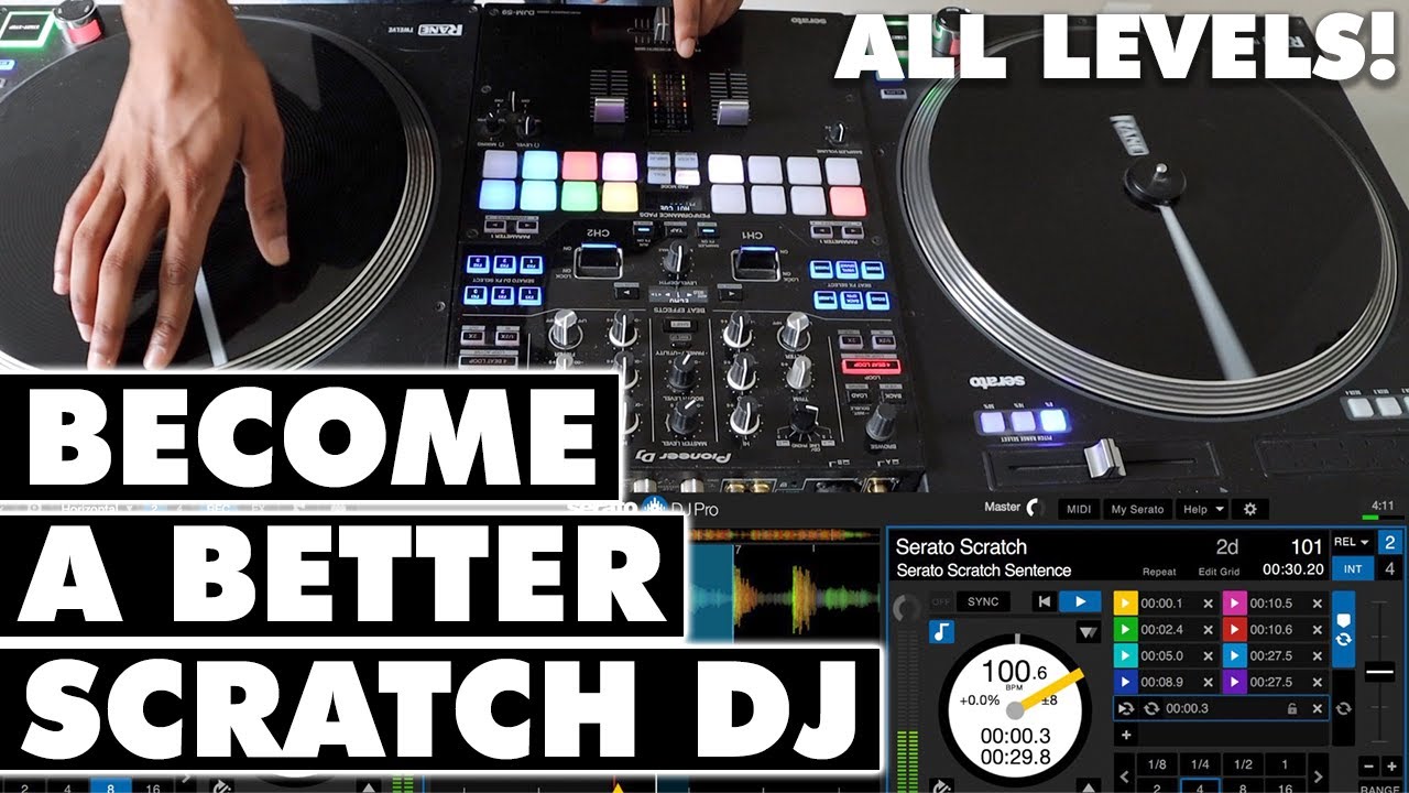 How To Become A Better Scratch DJ By Learning To Change Speeds (For ALL ...