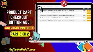Angular ep 6 part 2 : Product Cart Checkout Button Add | Create Ecommerce Angular Project