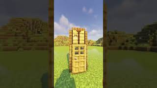 Minecraft how to build 1 x 1 house😯😯😯#minecraft #1x1house #minecraftshorts