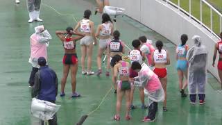 女子4x100mR決勝　北関東 R01 共愛学園(群馬)　4K60p