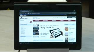 Using the Reader application on your Tablet S