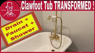 Claw Foot Tub Plumbing | Free Standing Tub Shower