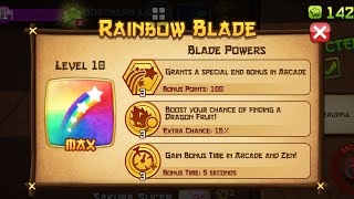 Fruit Ninja Classic - New Blade Powers! Rainbow Blade!