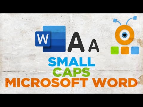 How to Apply Small Capital Letters in Microsoft Word