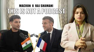 Why Did Macron Choose Raj Shamani Over NDTV? Is This the New Media Agenda? | Saloni Khanna