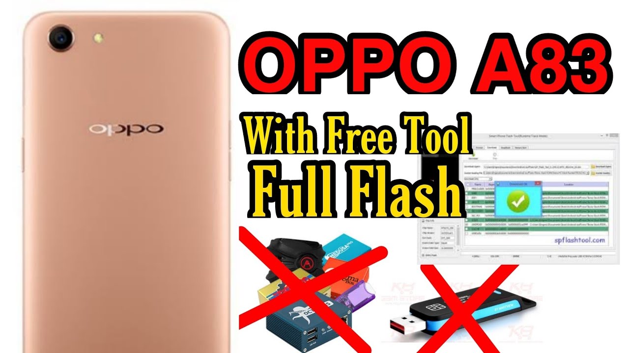 How To Flash Oppo A83 Dead Boot Repair Un-root Imei Hang On Logo Fix ...