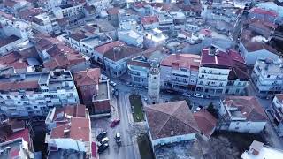 Νάουσα Ημαθίας από ψηλά - Naousa Imathia from above (By Drone 4K - January 2023)