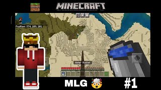 Minecraft mlg 🤯 #minecraft #viral #viralvideo #gaming #minecraftmlg #youtube #gwogaming #youtuber