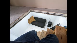 How To DIY Concrete Crypto Bunker Part 5 Final Slab Rebar And Big Concrete Pour