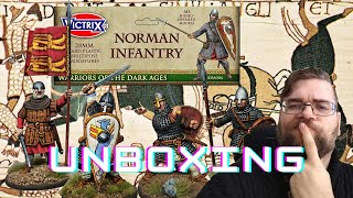 Unboxing Norman Infantry from Victrix Miniatures