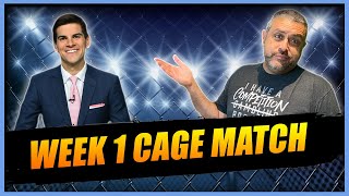 DRAFTKINGS WEEK 1 VS. FIELD YATES | NFL DFS CAGE MATCH