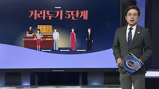 [그래픽 뉴스] 거리두기 5단계 / 연합뉴스TV (YonhapnewsTV)