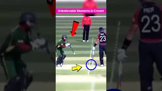Unbelievable Moments In Cricket 🏏 #shorts #unbelievable #viral