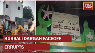 Tension Grips Hubballi After Local Muslims Oppose Govt Order To Demolish Dargah For Bus Corridor