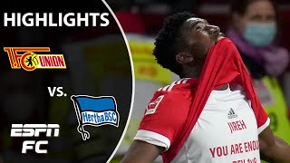 Union paints Berlin red with derby victory over Hertha | Bundesliga Highlights | ESPN FC