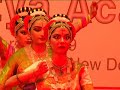 andhra natyam classical dance performance on 10 03 2019 in new delhi.