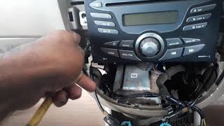 Chevrolet Optra stereo removal