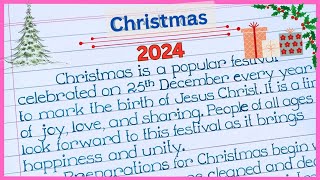 Christmas Essay in English 2024 | Essay on Christmas | क्रिसमस पर निबंध