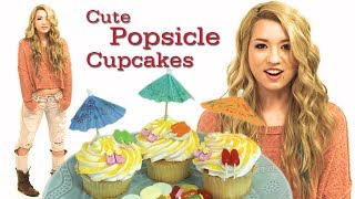 MamaMiaMakeup decorates Popsicle Cupcakes - #17Daily