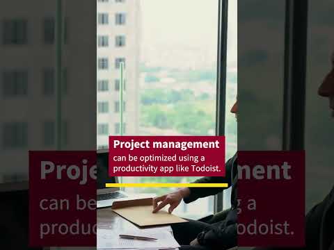 Optimize project management with a productivity app