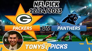 Green Bay Packers vs. Carolina Panthers 12/24/2023 Week 16 FREE NFL Picks and Predictions for Today