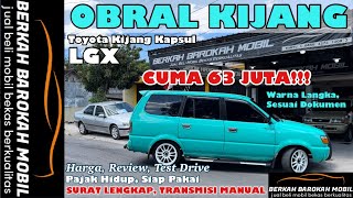 OBRAL KIJANG‼️TOYOTA KIJANG LGX SIAP PAKAI COCOK UNTUK YANG INGIN TAMPIL BEDA‼️PAJAK ON‼️