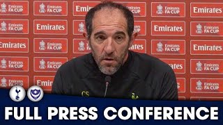 Stellini "WE CONTROLLED THE GAME FOR 90 MINUTES!" Tottenham 1-0 Portsmouth [PRESS CONFERENCE]