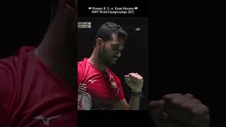 Prannoy H. S. vs. Kento Momota ⭐️ Round of 32 Highlight ⭐️