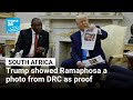 Trump showed Ramaphosa a photo from DRC as proof of ‘White genocide’ • FRANCE 24 English